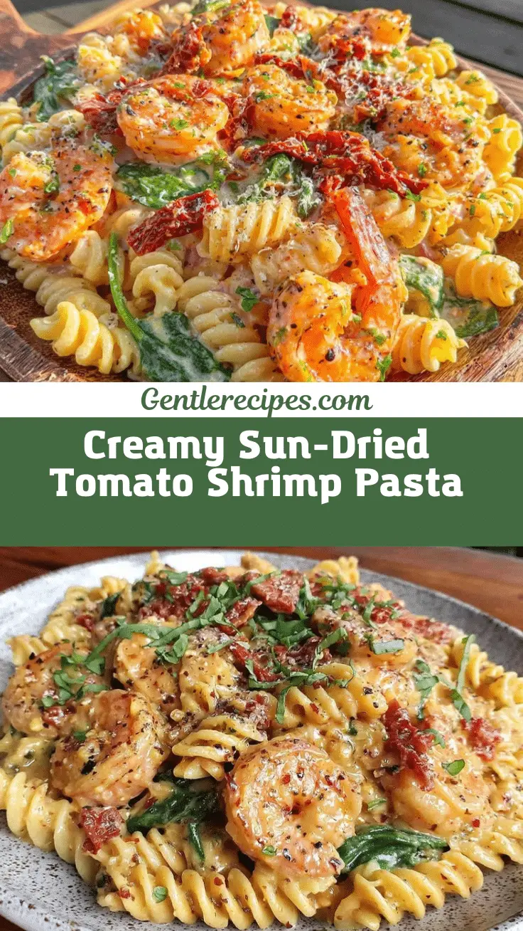 Sun-Dried Tomato Shrimp with Spinach Pasta – Easy 30-Minute Dinner 5 sun-dried tomato shrimp with spinach pasta recipe