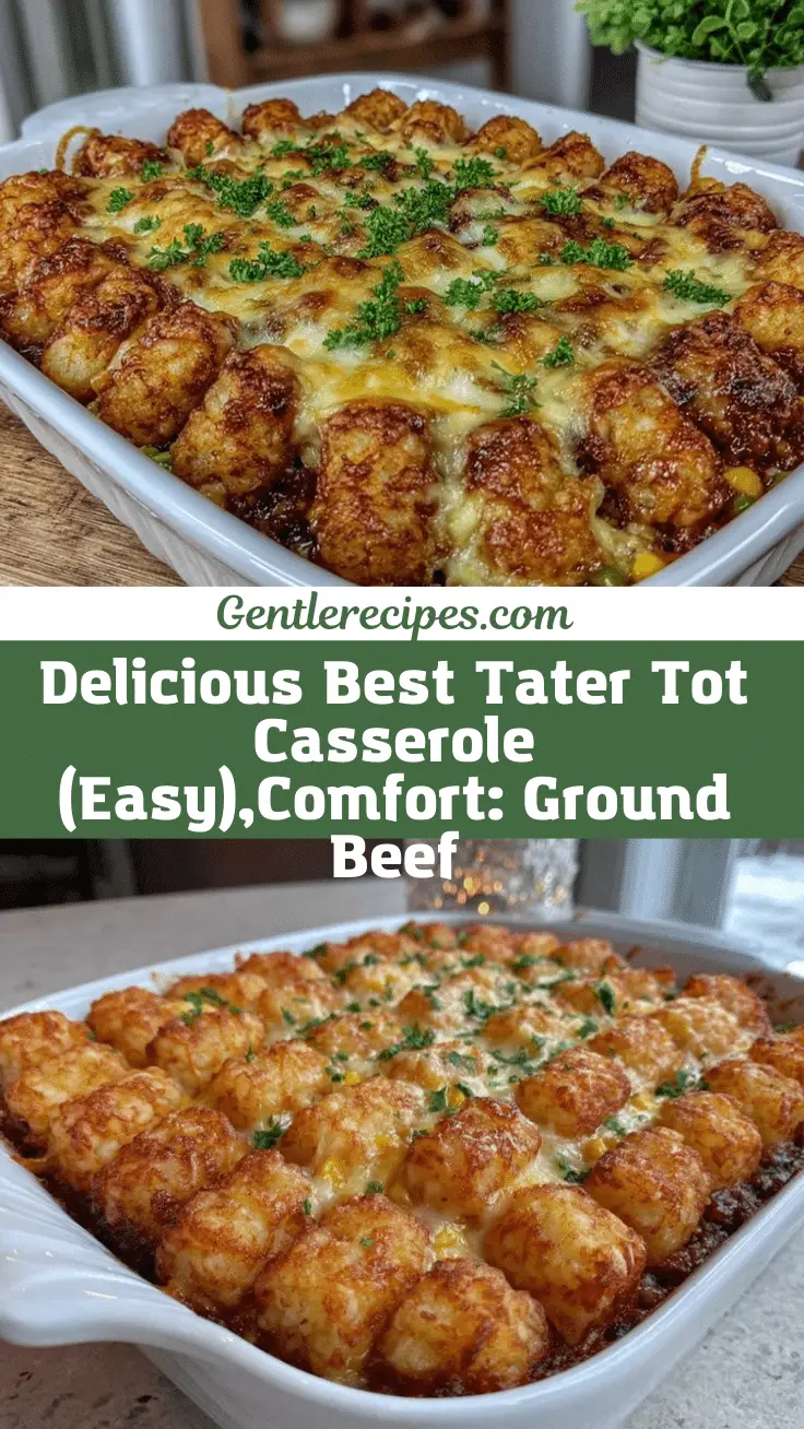 Best Tater Tot Casserole Recipe – Easy Family Dinner Winner 5 tater tot casserole recipe