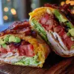 Turkey Avocado Club Wraps - featured image