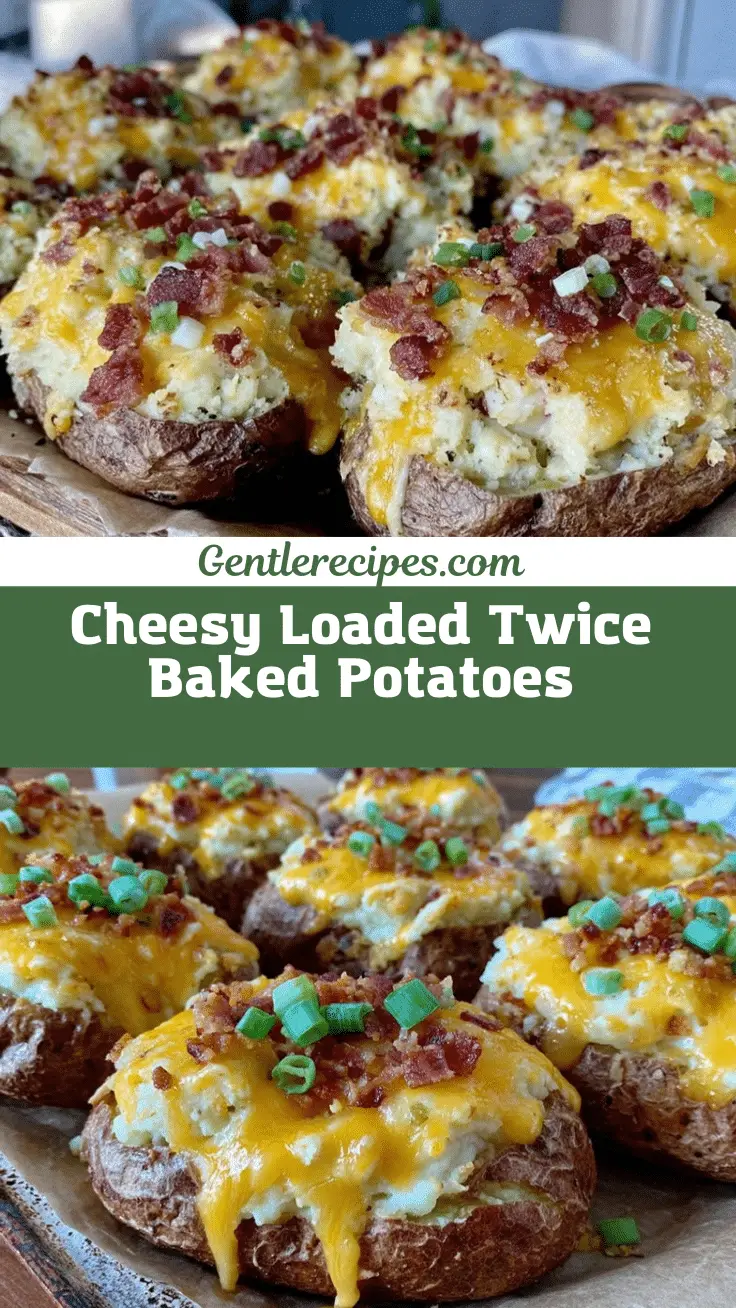 Twice Baked Potatoes Recipe: Easy Savory Dinner & Party Side 5 twice baked potatoes recipe