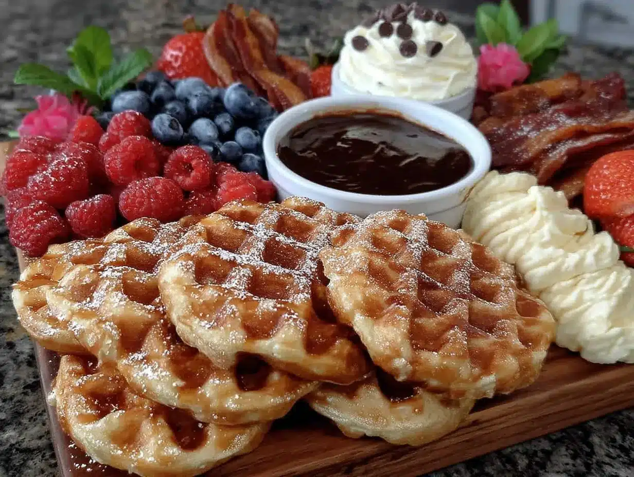 Waffle Board Ideas for Valentine’s Day Brunch – Easy & Fun Guide 4 waffle board ideas preparation steps
