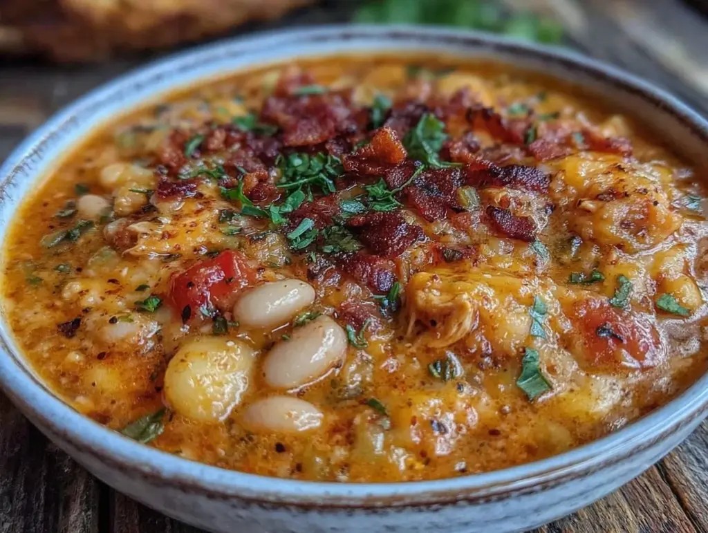 apple chicken chili - featured image