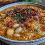 apple chicken chili - featured image