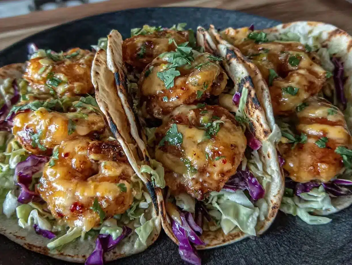 Bang Bang Shrimp Tacos Recipe Easy Homemade Creamy Spicy Sauce 4 bang bang shrimp tacos preparation steps