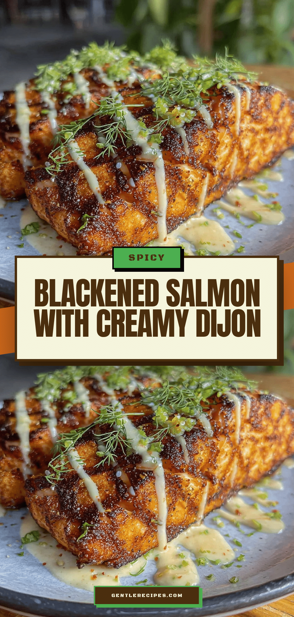 Savory Blackened Salmon Recipe with Creamy Dijon Sauce Easy Dinner Special 5 blackened salmon recipe recipe