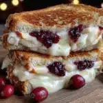 brie apple cranberry grilled cheese - featured image