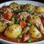 cozy chicken stew - featured image