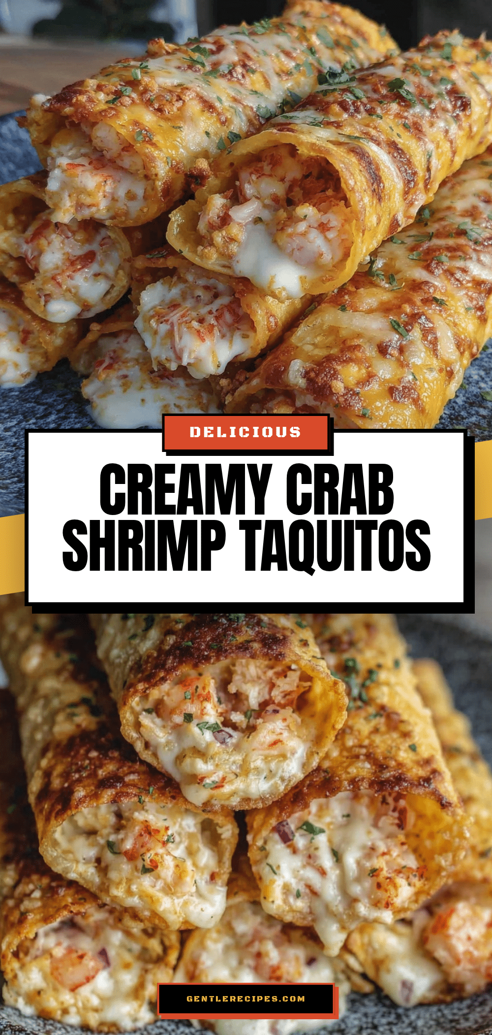 Easy Delicious Crab Shrimp Queso Taquitos Recipe for Crowd-Pleasing Appetizers 5 crab shrimp queso taquitos recipe