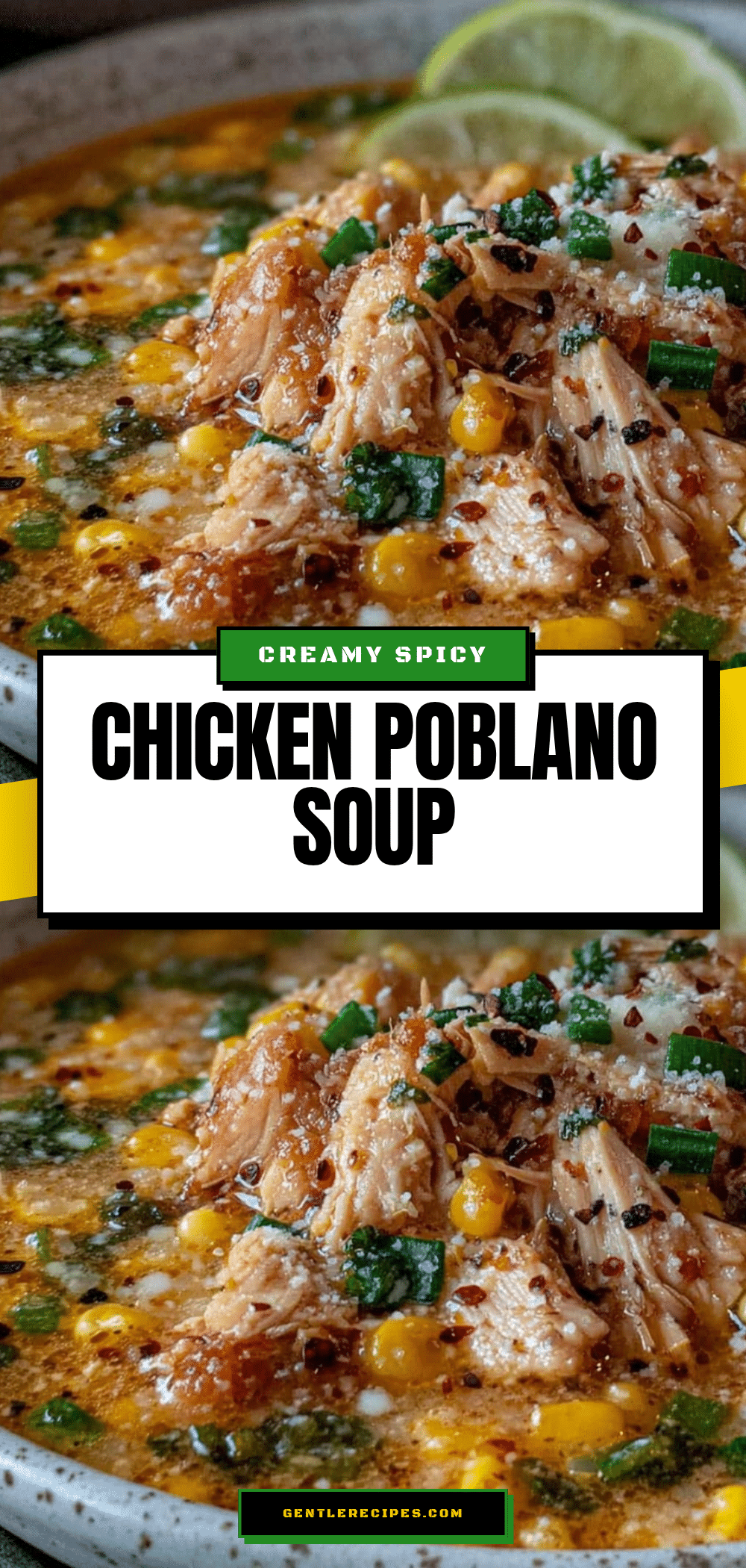 Creamy Chicken Poblano Soup Recipe Easy Loaded Mexican Soup to Make 5 creamy chicken poblano soup recipe