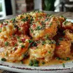 creamy coconut shrimp recipe - featured image