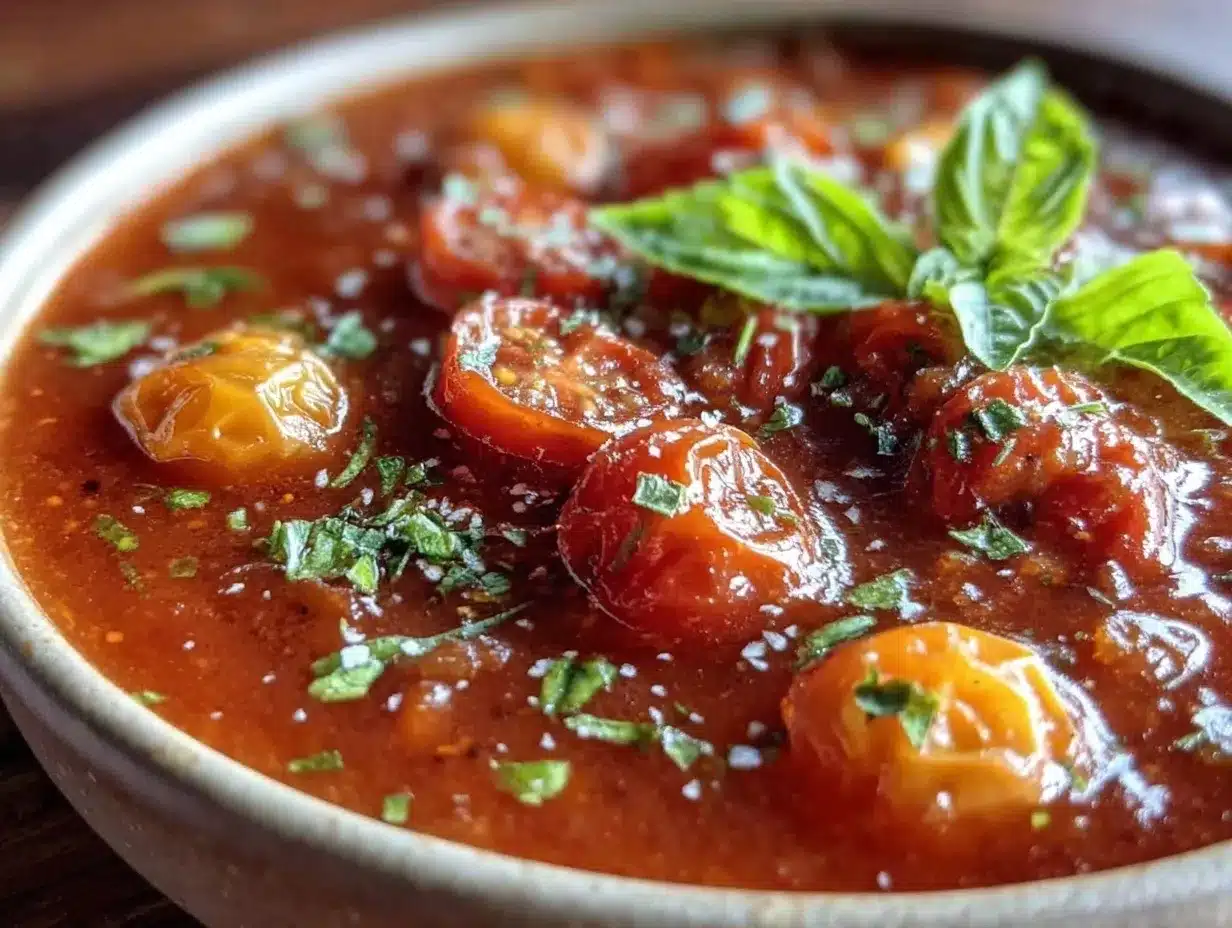 Creamy Cozy Winter Soup Recipe Easy Healthy Herb Soup for Cold Days 4 creamy cozy winter soup preparation steps