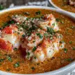 creamy crab bisque recipe - featured image