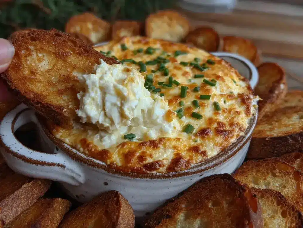 creamy crab dip recipe - featured image