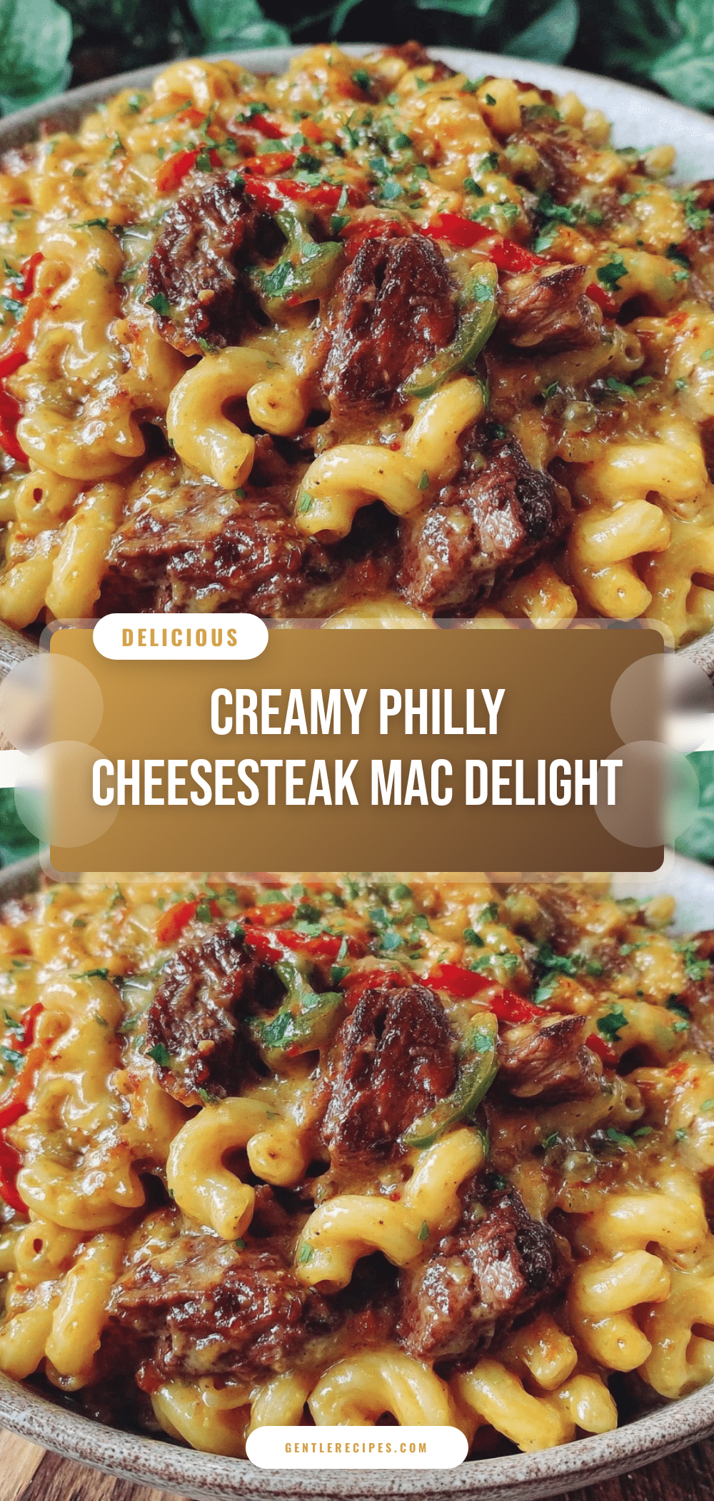 Creamy Philly Cheesesteak Mac Recipe Easy High Protein Dinner Idea 5 creamy philly cheesesteak mac recipe