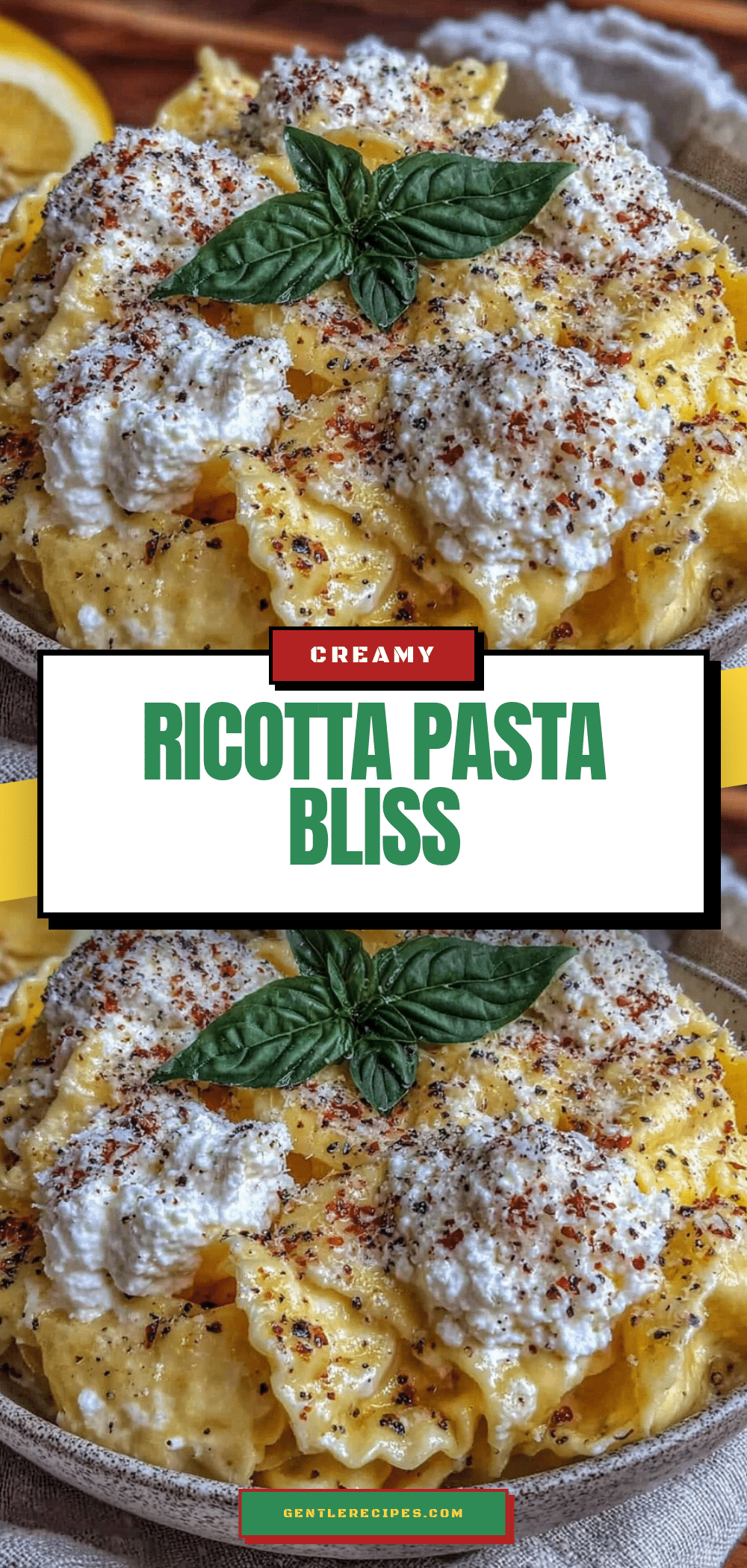 Creamy Ricotta Pasta Recipe Easy 5-Minute Delicious Italian Dinner 5 creamy ricotta pasta recipe