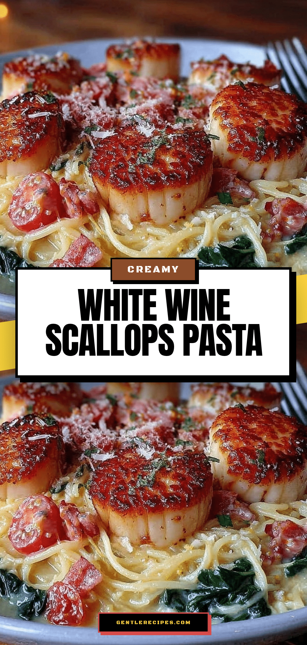 Creamy Scallops and Pasta Recipe Easy White Wine Butter Sauce Delight 5 creamy scallops and pasta recipe