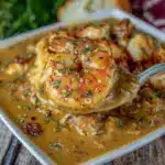 creamy shrimp and crab seafood bisque - featured image