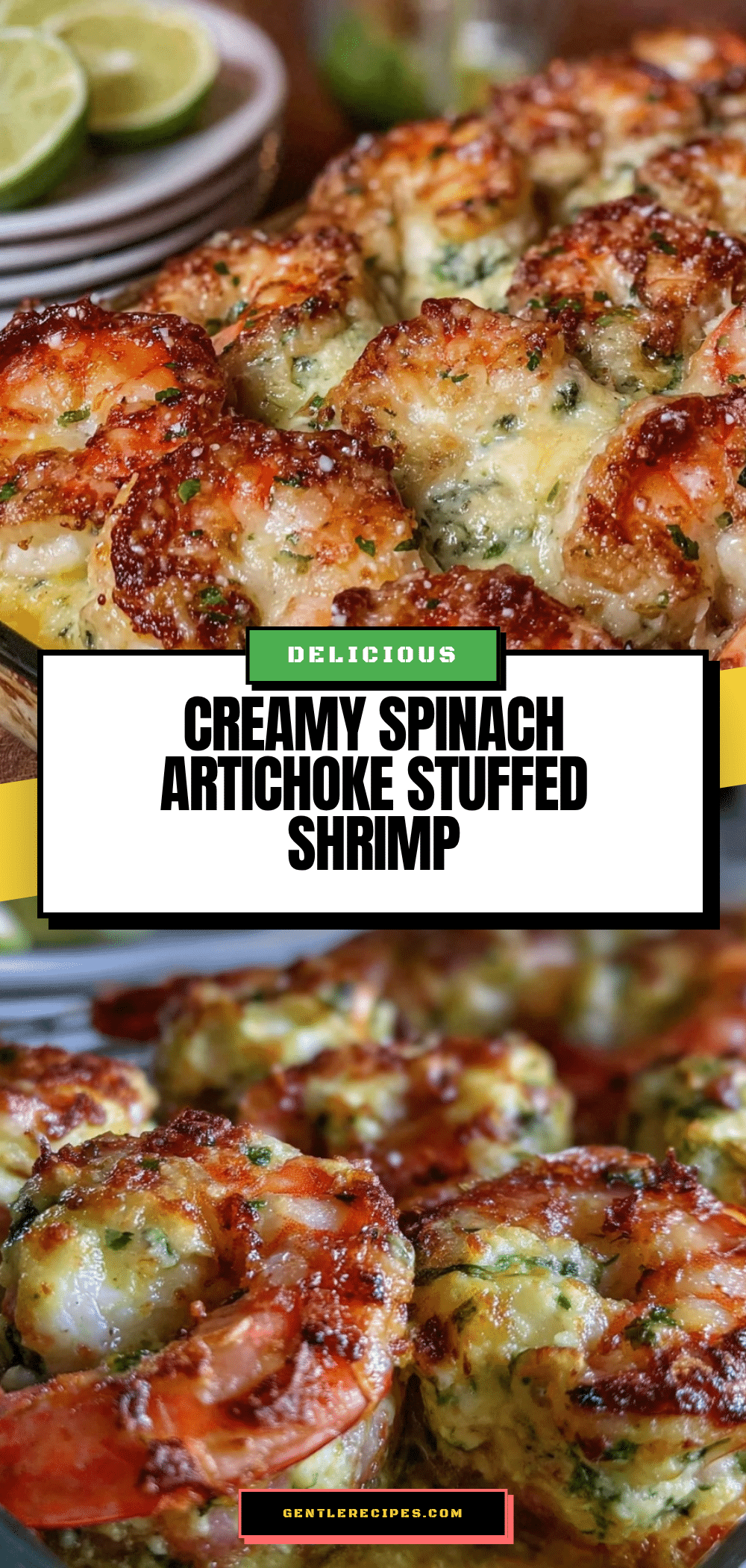Creamy Spinach and Artichoke Stuffed Shrimp Recipe Easy Seafood Delight 5 creamy spinach and artichoke stuffed shrimp recipe