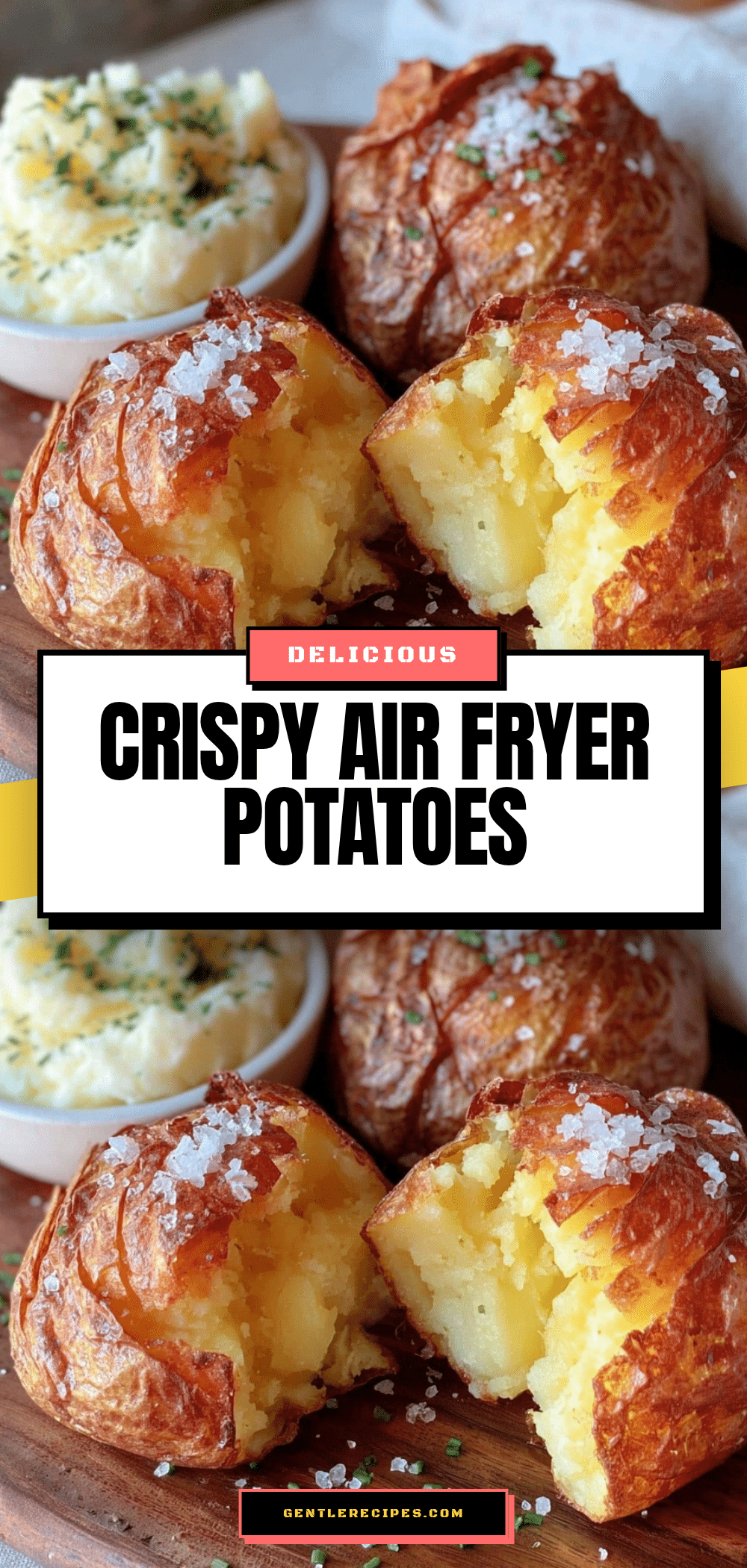 Crispy Air Fryer Potatoes Easy Twice Baked Potato Recipe for Perfect Snack 5 crispy air fryer potatoes recipe
