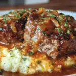 crock pot cube steak with gravy - featured image