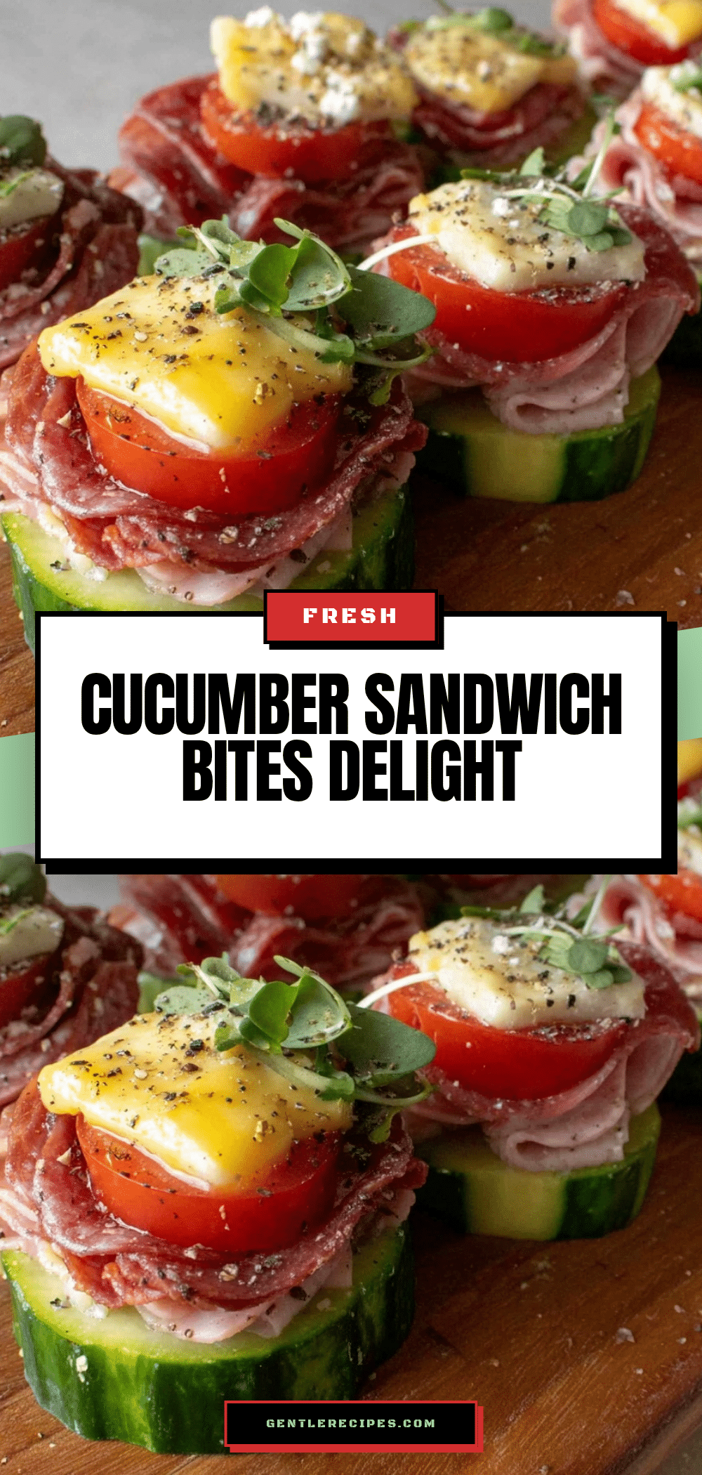 Easy Cucumber Sandwich Bites Recipe 5 Healthy Keto Pool Snacks for Summer 5 cucumber sandwich bites recipe