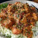 easy butter chicken crockpot recipe - featured image
