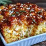 Easy Chicken Parmesan Casserole - featured image