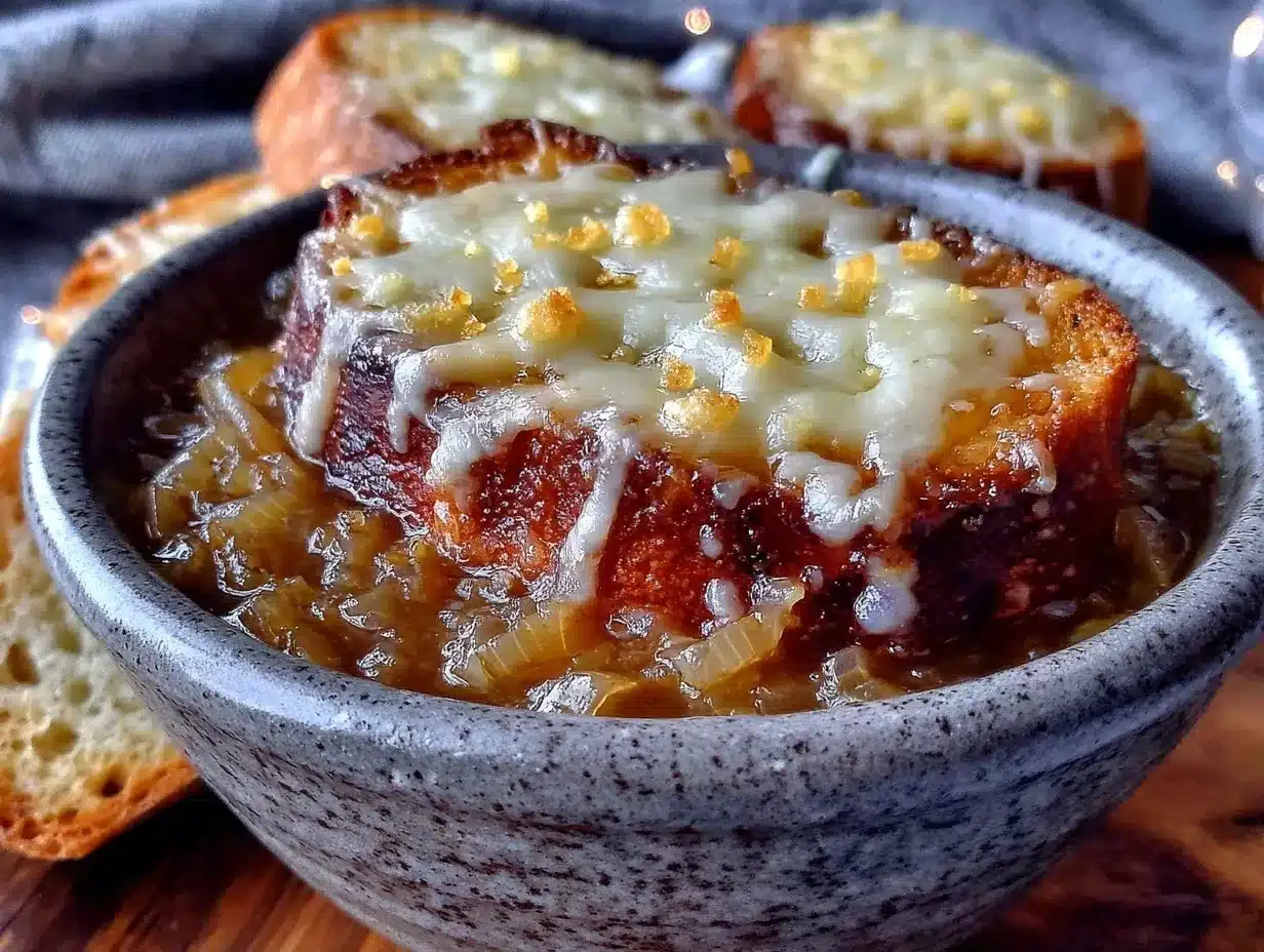 Easy French Onion Soup Crockpot Recipe 5 Steps for Cozy Comfort 4 easy french onion soup crockpot recipe preparation steps