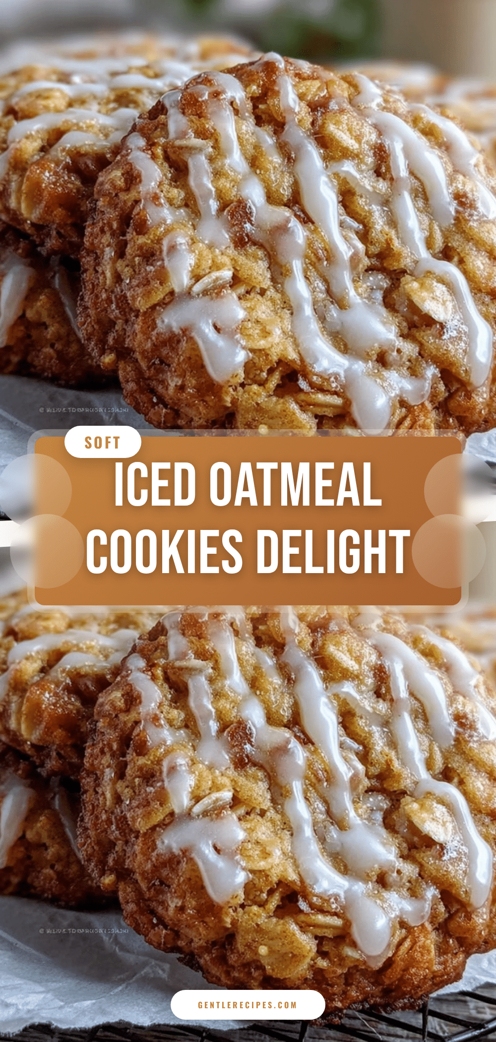 Easy Iced Oatmeal Cookies Recipe 4-Ingredient Chewy School Party Treat 5 easy iced oatmeal cookies recipe