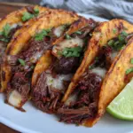 easy juicy birria tacos recipe - featured image
