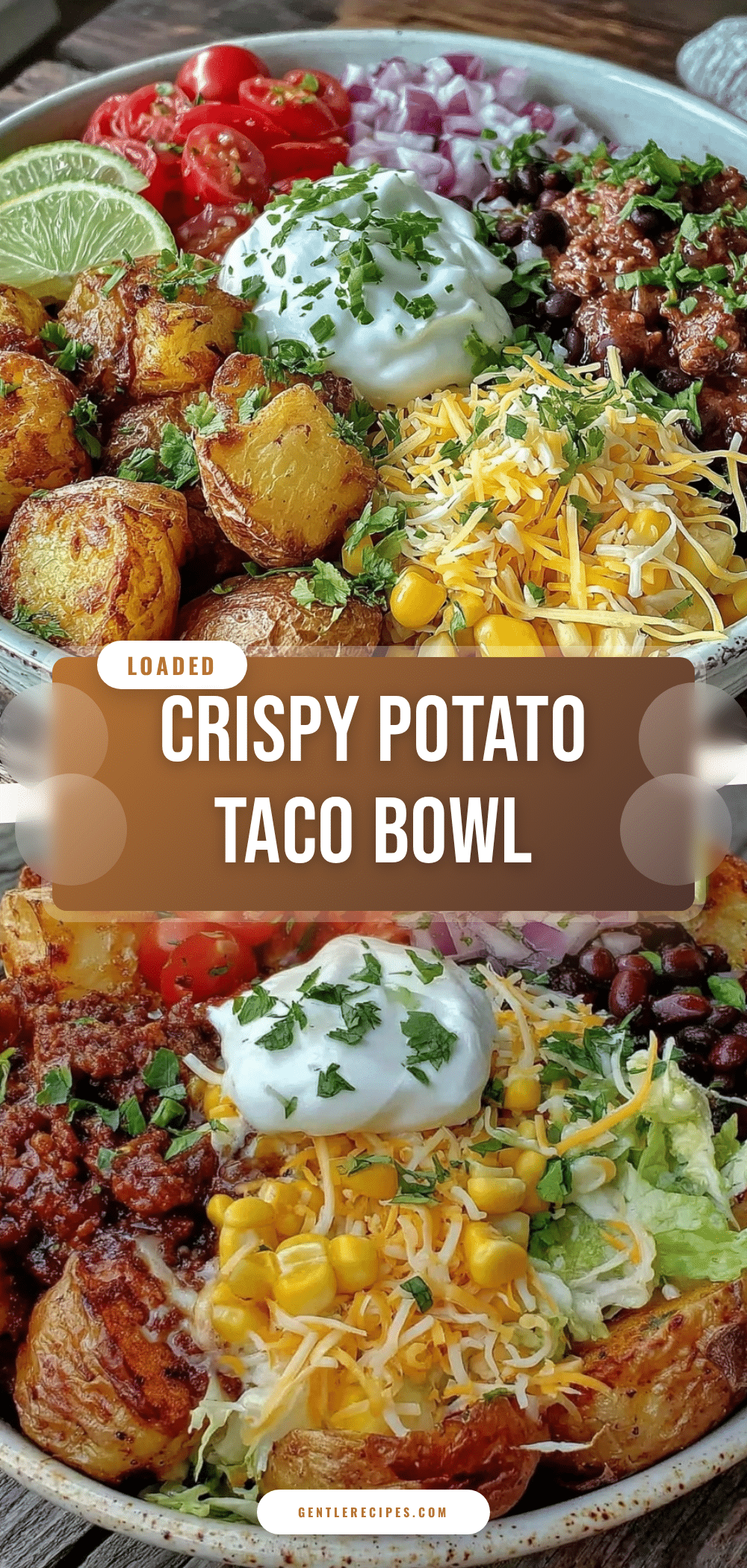 Easy Loaded Potato Taco Bowl Recipe Perfect for Taco Tuesday Dinner 5 easy loaded potato taco bowl recipe