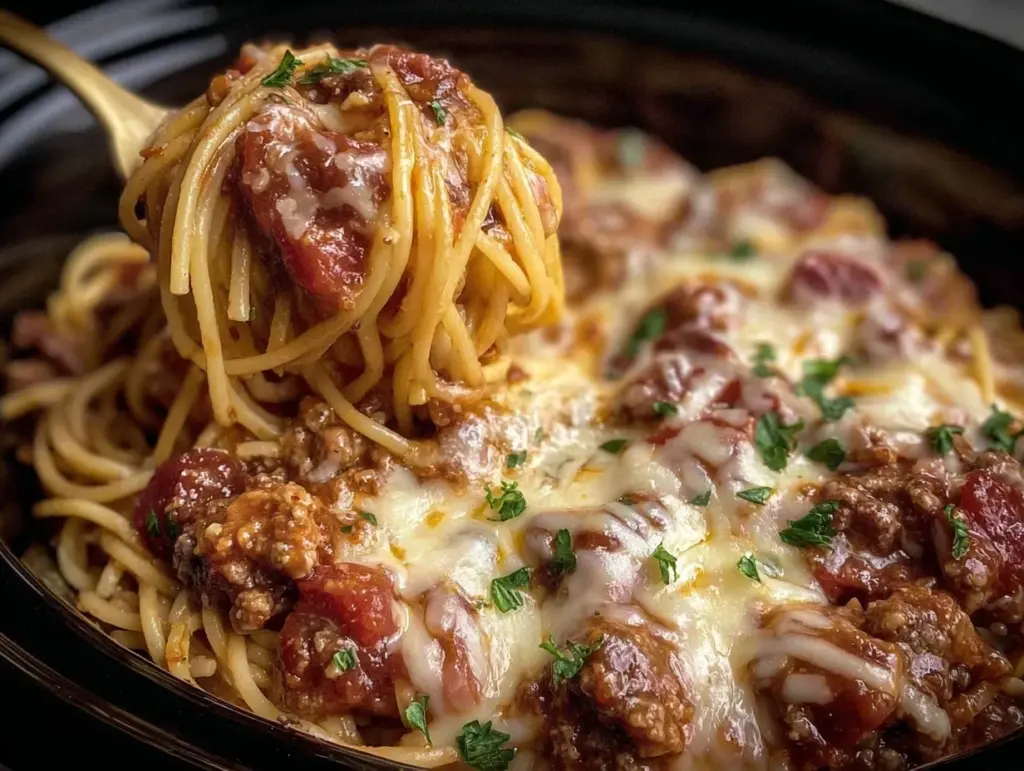 easy million dollar spaghetti - featured image