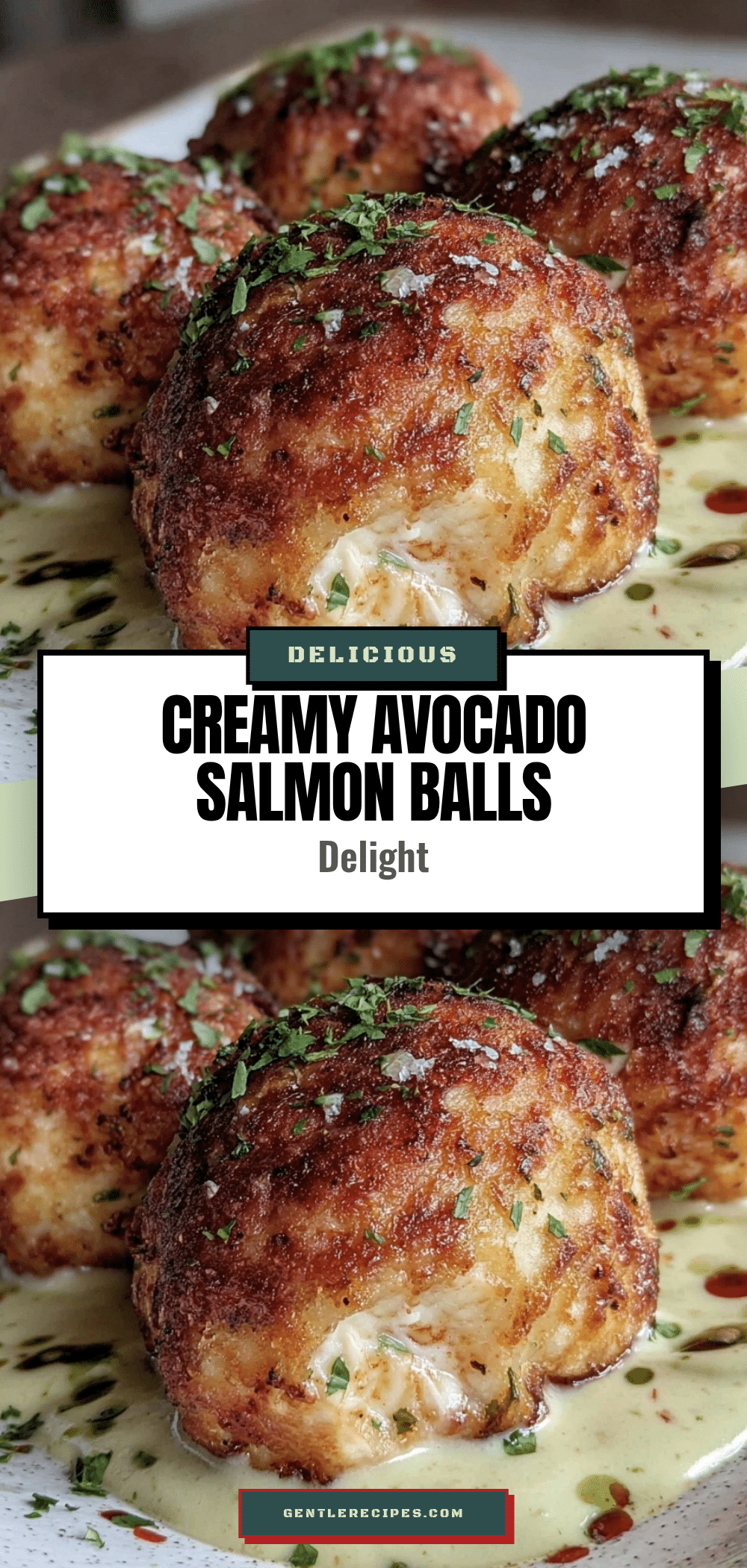 Easy Salmon Balls Recipe with Creamy Avocado Sauce for Easter Dinner 5 easy salmon balls recipe recipe