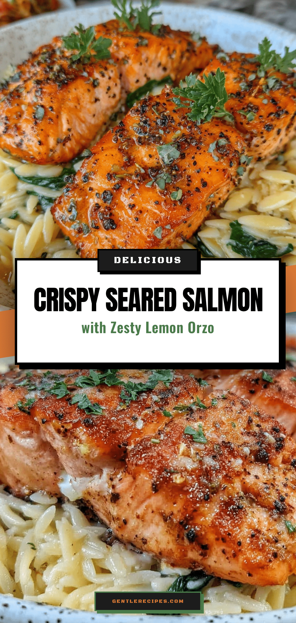 Easy Seared Salmon with Lemon Orzo Recipe Perfect for Quick Dinners 5 easy seared salmon with lemon orzo recipe