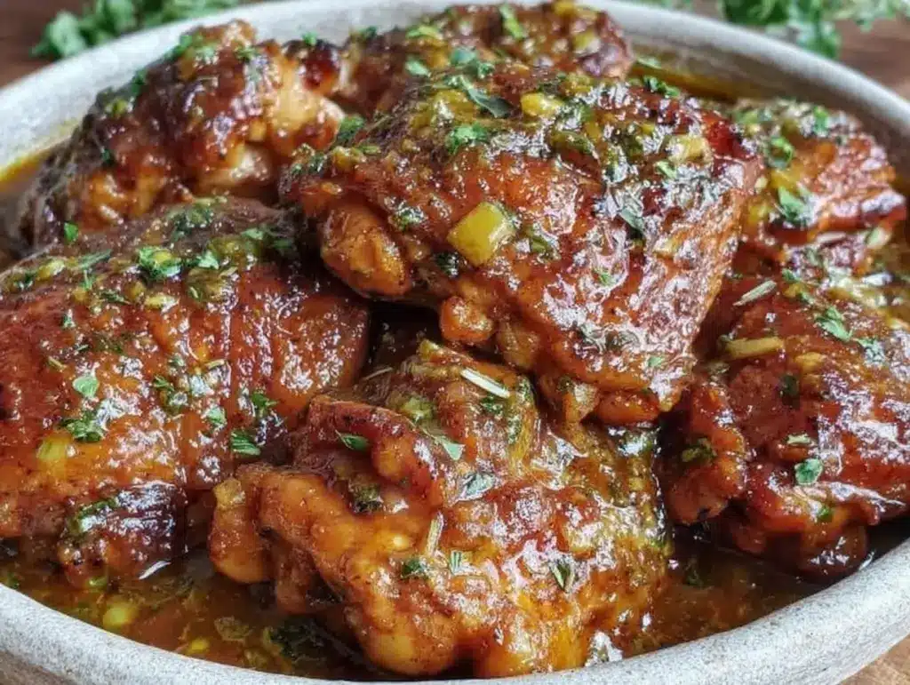 easy tender crockpot chicken - featured image