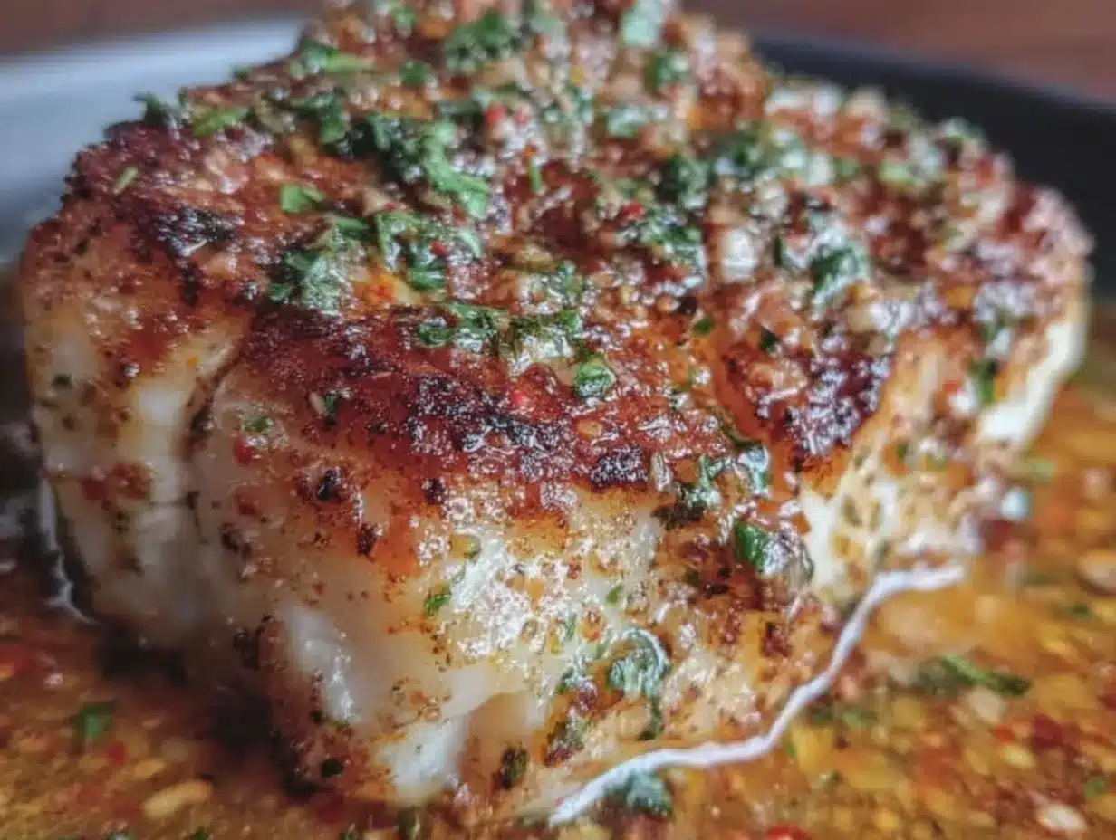 Garlic Butter Cod Keto Recipe Easy 5-Step Wild Fish Delight 4 garlic butter cod keto recipe preparation steps