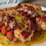 garlic butter lobster tails - featured image