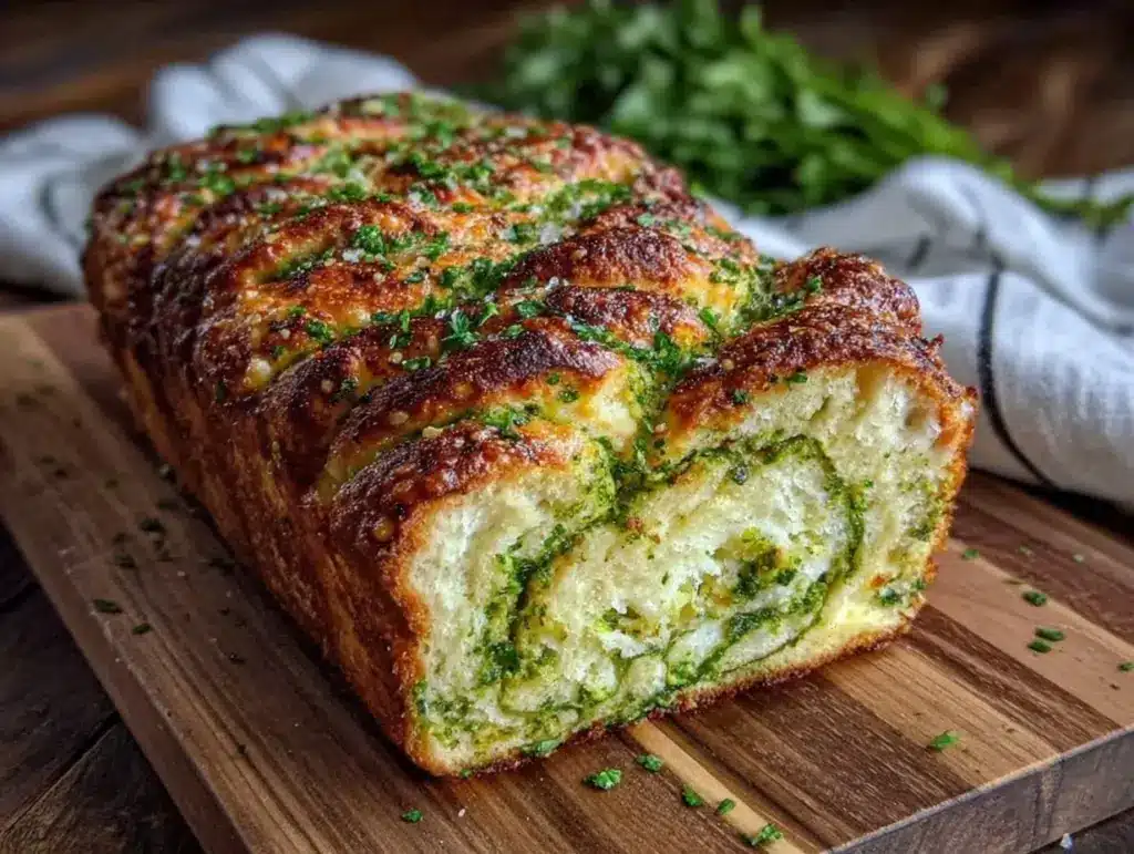 garlic herb bread - featured image