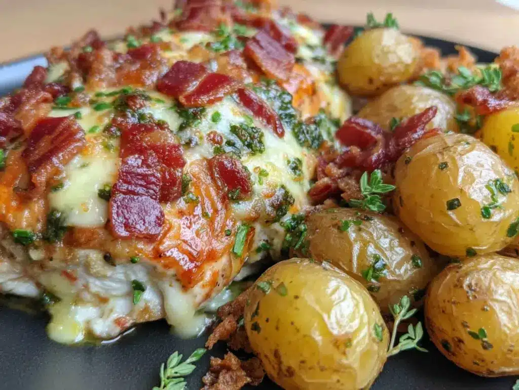 garlic parmesan chicken - featured image