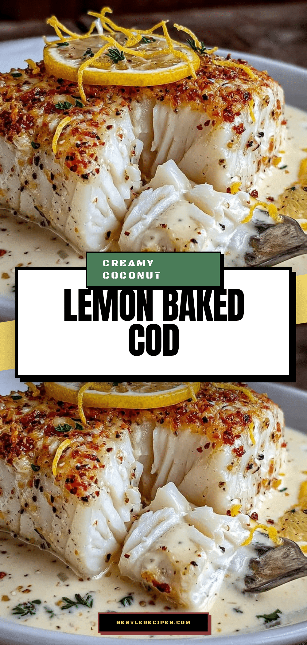 Healthy Baked Cod Recipe Easy Creamy Coconut Lemon Sauce Dinner 5 healthy baked cod recipe recipe