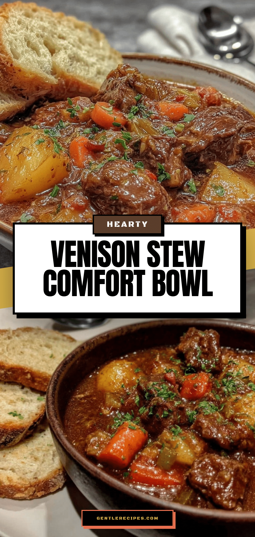 Hearty Venison Stew Recipe Easy Slow Cooker Deer Meat Comfort Food 5 hearty venison stew recipe recipe