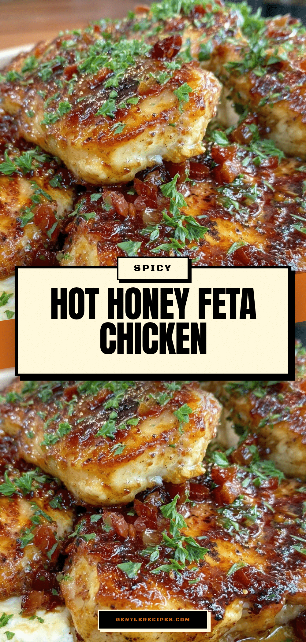 Hot Honey Feta Chicken Recipe Easy Healthy Dinner for Entertaining 5 hot honey feta chicken recipe