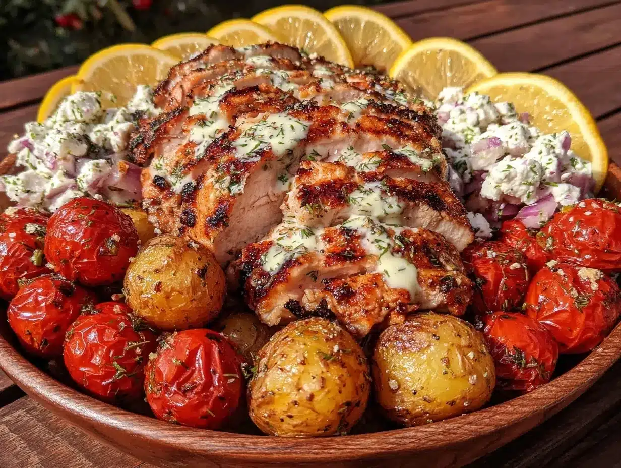 Fresh Mediterranean Lemon Dill Chicken Bowls Easy Healthy Meal Prep Recipe 4 lemon dill chicken bowls preparation steps