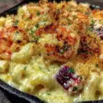 lobster crab shrimp macaroni and cheese - featured image