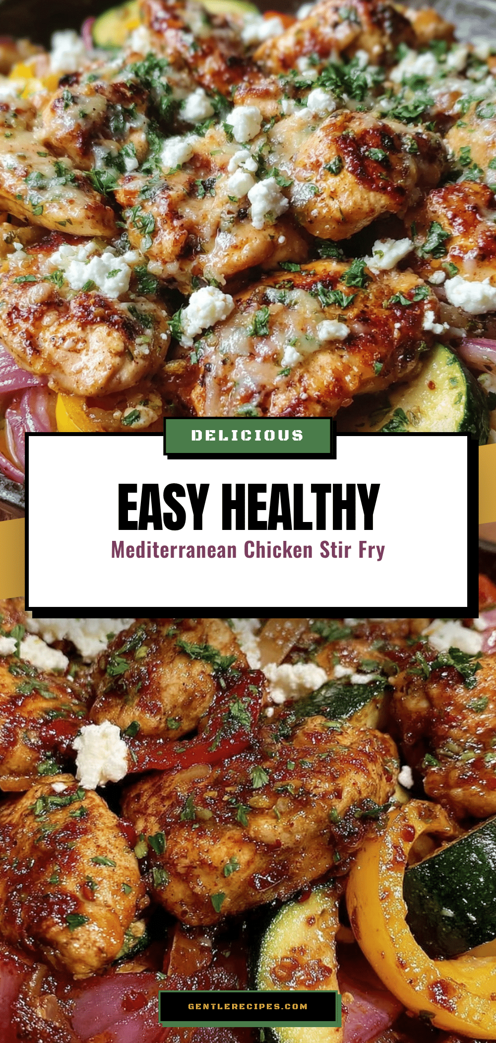 Easy Healthy Mediterranean Chicken Stir Fry Recipe for Quick Delicious Dinners 5 Mediterranean chicken stir fry recipe