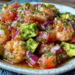 mexican shrimp ceviche recipe - featured image