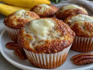 Home 4 moist cream cheese banana muffins - featured image