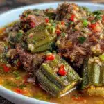 Nigerian okra soup recipe - featured image