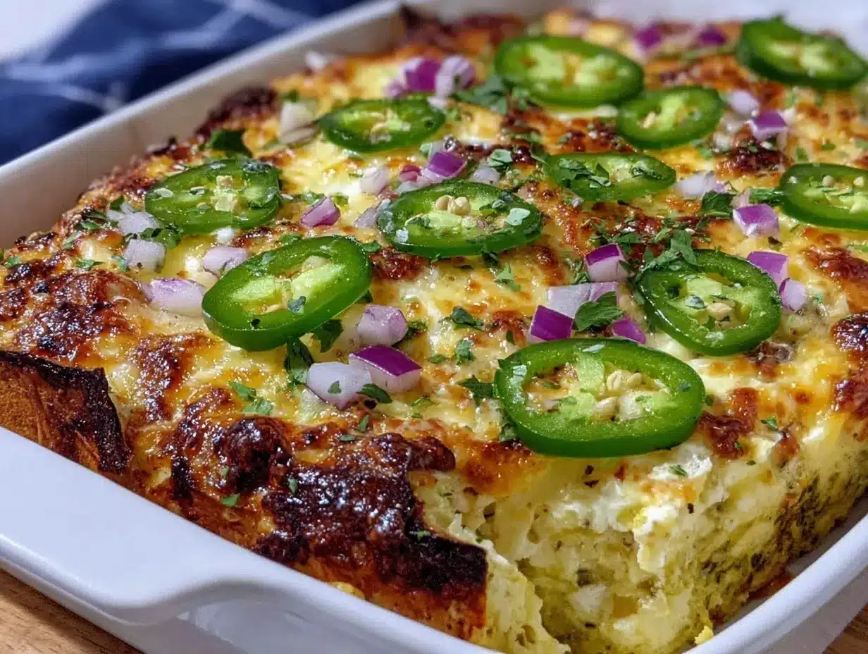 Easy Healthy Salsa Verde Chicken Casserole Recipe for Quick Dinners 4 salsa verde chicken casserole preparation steps