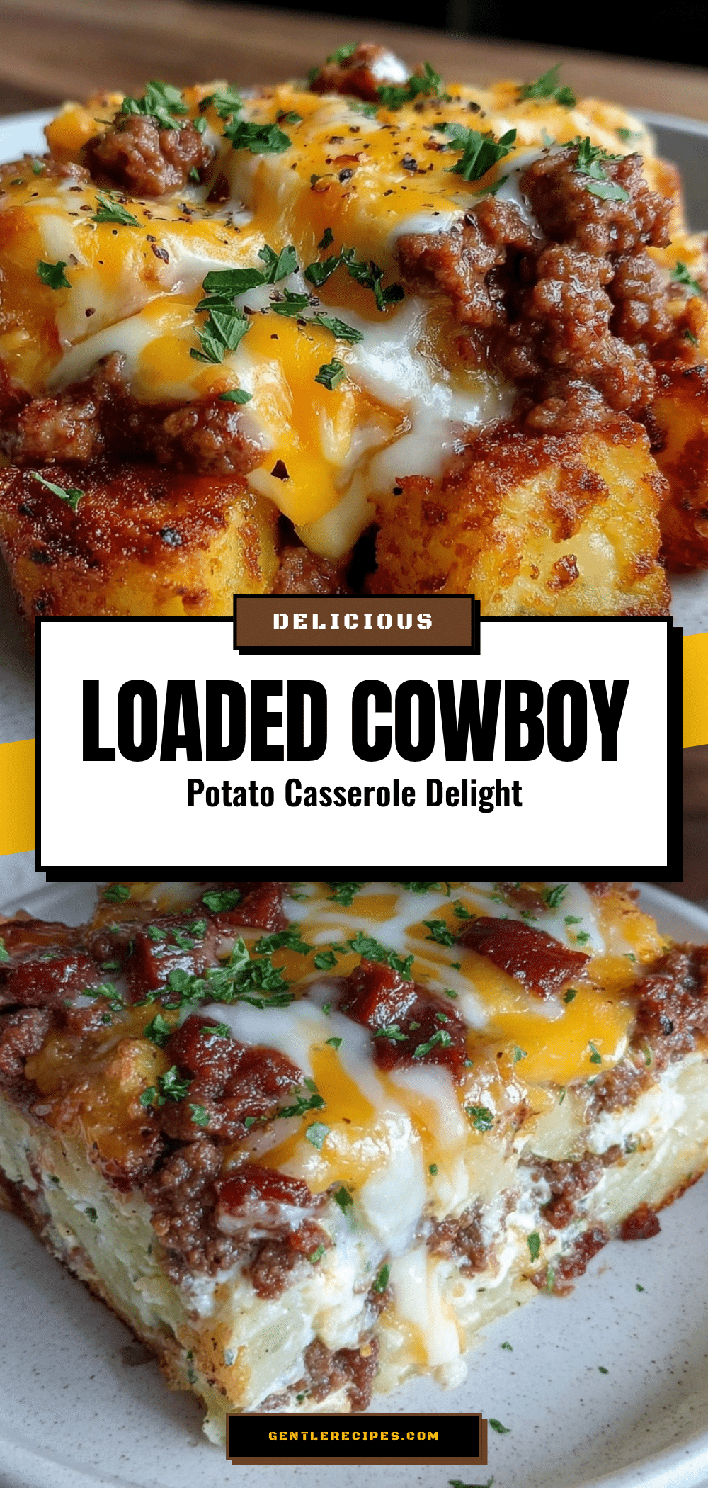 Savory Cowboy Potato Casserole Easy Crockpot Dinner Recipe for Busy Nights 5 savory cowboy potato casserole recipe